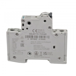 Siemens 5sj4110-7hg40 Interruptor Automático Mini 10a 240v C