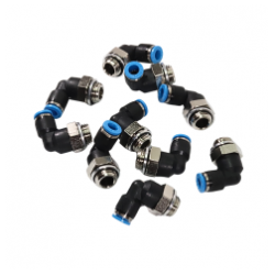 10 Pz Festo Qsl-g1/4-6 Racor Roscado 186118 Conexión Neumática